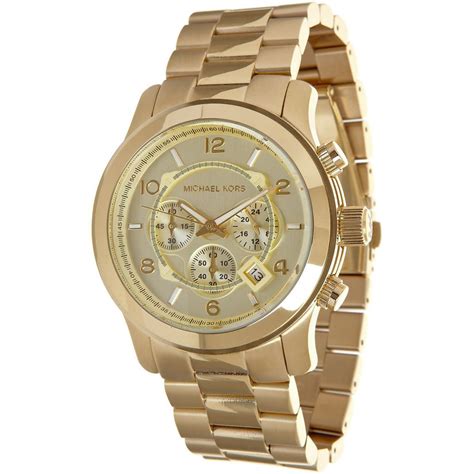 michael kors gold tone mens watch|Michael Kors watches ladies gold.